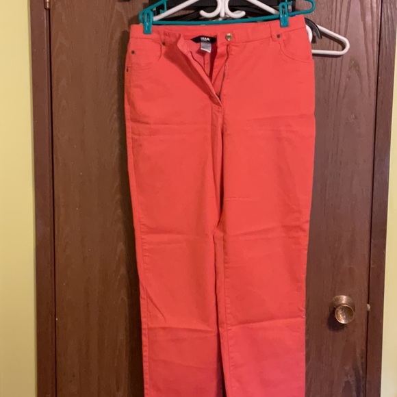 Ladies coral jeans size 12P EXCELLENT CONDITION - Picture 1 of 3